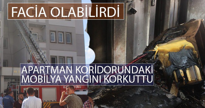 KAVAKYOLU BELDESİNDE YANGIN PANİĞİ