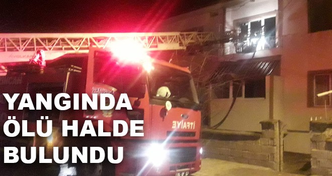 YANGINDA KALBİ DURDU