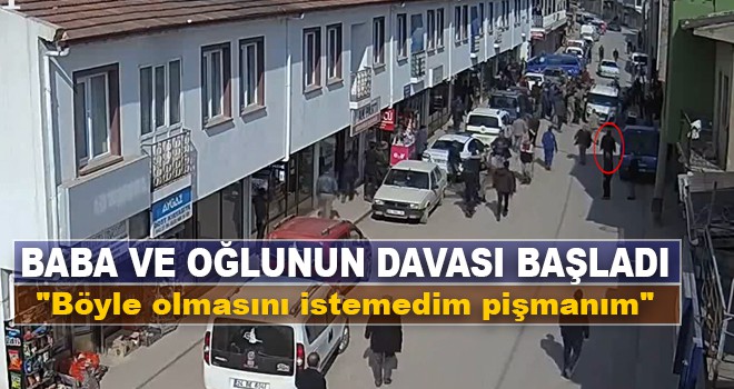"Böyle olmasını istemedim pişmanım"