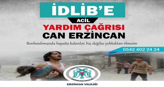 İDLİB İÇİN ACİL YARDIM ÇAĞRISI