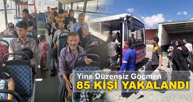 85 KİŞİ YAKALANDI