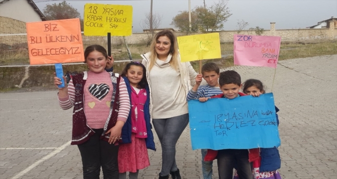 Çocuklar için etkinlik düzenlendi