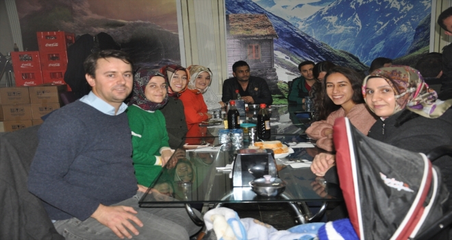 Bulanıkta öğretmenler yemekte buluştu