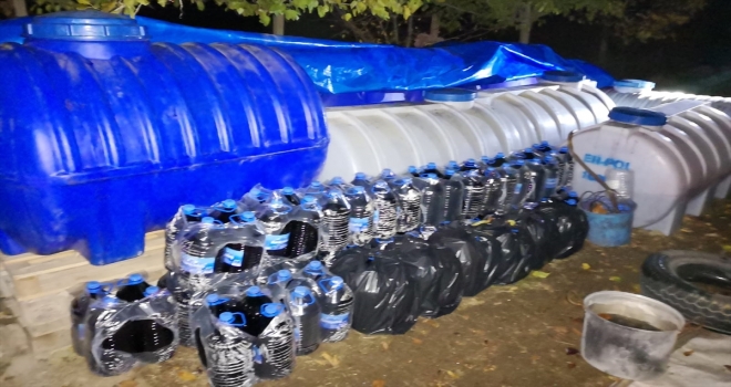 Elazığda sahte içki operasyonu 