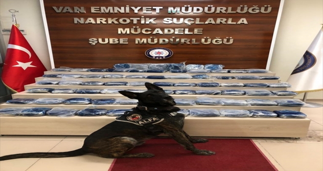 Vanda 82 kilo 770 gram eroin ele geçirildi