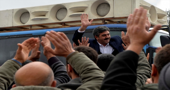 Ardahanda Yunus Baydar için karşılama