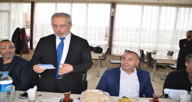 Müftü Bozkurt, engellilerle buluştu