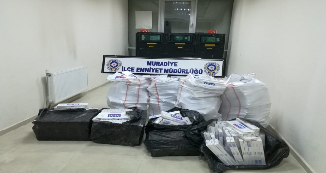 Vanda kaçak sigara operasyonu 