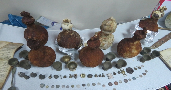 Erzincan merkezli tarihi eser operasyonu