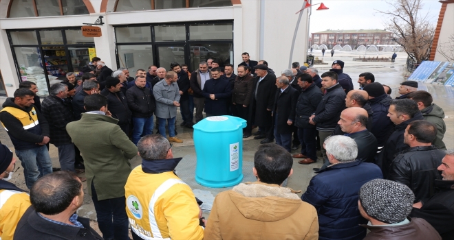 Gürpınarda çöpler yer altına alınıyor