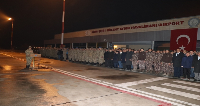 Iğdırda zırhlı askeri aracın devrilmesi