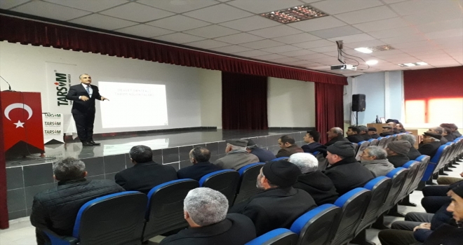 Özalpta TARSİM bilgilendirme toplantısı düzenlendi 