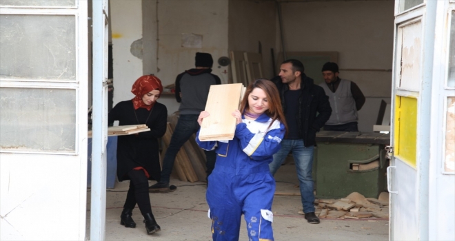 Üniversite öğrencilerinden sokak hayvanları için kulübe