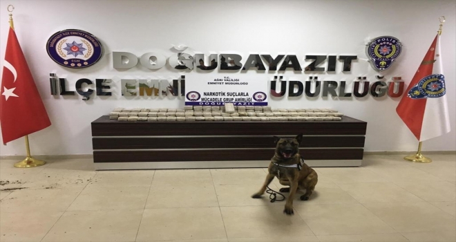 Ağrıda 103 kilogram eroin ele geçirildi