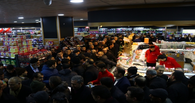 Ercişte iş yeri açılışı 