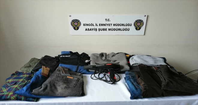 Bingölde 9 hırsızlık şüphelisi tutuklandı