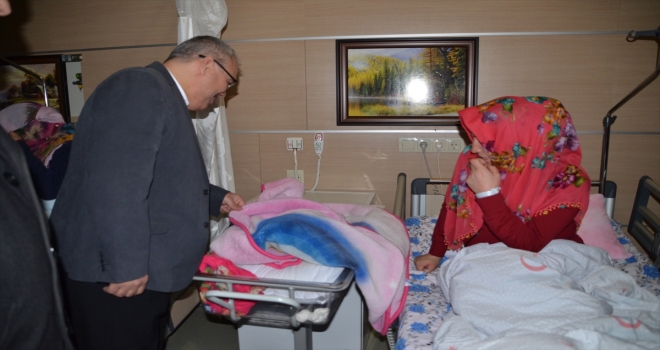 Muşta yeni yılın ilk bebekleri doğdu