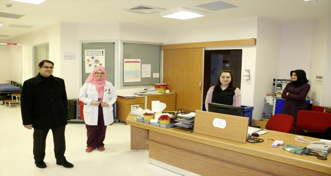 Kaymakam Özdemirden yeni yıl ziyareti