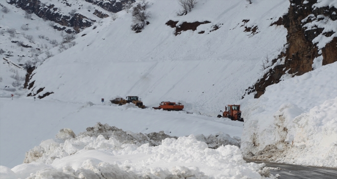 Hakkaride çığları aşıp hasta bebeğe ulaştılar