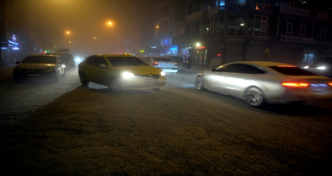 Ardahanda soğuk hava ve sis