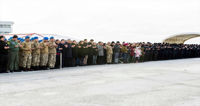 Trafik kazasında hayatını kaybeden polis memuru için tören düzenlendi