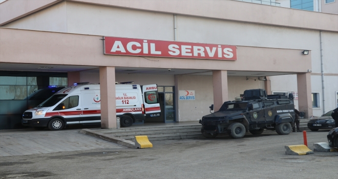 Iğdırda terör saldırısı bir asker yaralandı