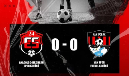 Erzincanspor-Vansporla 0-0 Berabere