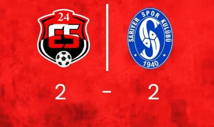Erzincanspor-Sarıyerspor 2-2