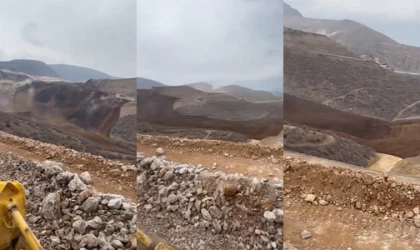 İliç Altın Madeninde toprak kayması ; Can Kaybı var