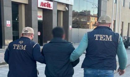 Terör Propagandası yapan 1 kişi tutuklandı.