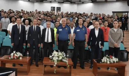 Emniyet Mensuplarına, Mevzuat Eğitimi ve Bilgilendirme Toplantısı yapıldı.