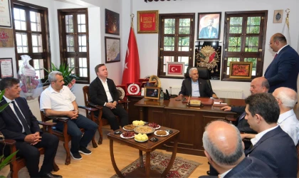 Başkan Atmaca'ya Önemli Ziyaret