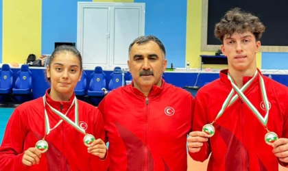 Bulgaristan'da 9 Madalya Kazandılar