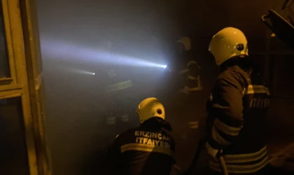 Yeni Sanayi sitesinde yangın