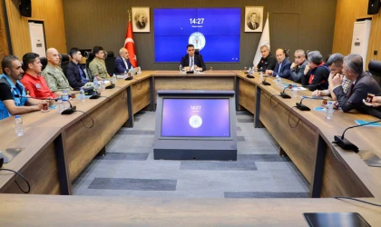“Afetlere Müdahale Koordinasyon Toplantısı” Düzenlendi