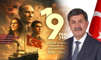 Başkan Aksun'dan 19 Mayıs Mesajı: “Gençlik Geleceğimizin Teminatıdır”
