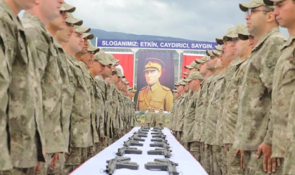 2504. Dönem Bedelli Erlerin Yemin Töreni gerçekleşti