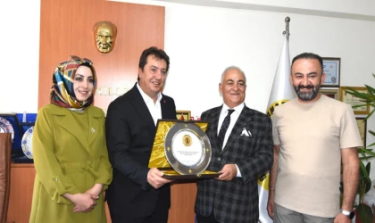 EGC'den DAGC Başkanı Ayhan Türkez’e Hayırlı Olsun Ziyareti
