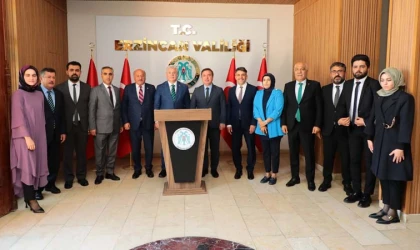 AK Parti Heyetinden Vali Aydoğdu’ya Ziyaret