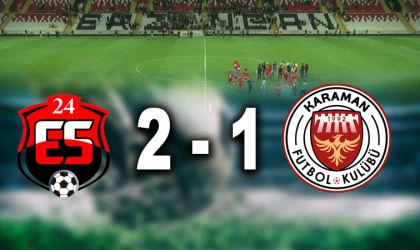 Anagold 24 Erzincanspor, Karamanspor’u 2-1 Mağlup Etti