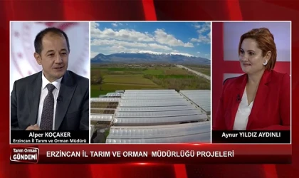 Koçaker, "Tarım Orman Gündemi" Programına Konuk Oldu