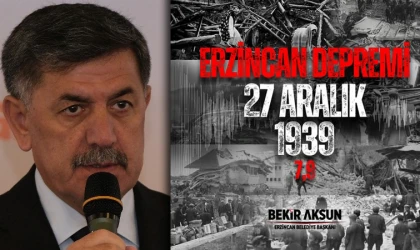 Başkan Aksun’dan 1939 Erzincan Depremi Mesajı
