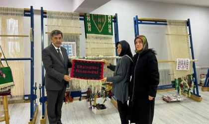 Başkan Aksun’dan ERMEK Kurslarına Ziyaret