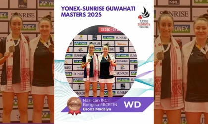 Erzincanlı Badmintoncular Uluslararası Turnuvadan Madalya ile Döndü