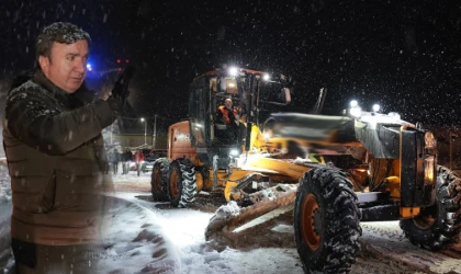 Vali Aydoğdu, Sakaltutan’da Karla Mücadele Çalışmalarını Yerinde İnceledi