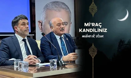 Karaman ve Kabadayı'dan Miraç Kandili Mesajı