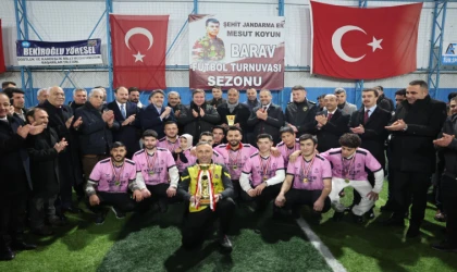 Şehit Jandarma Er Mesut Koyun Anısına Düzenlenen Futbol Turnuvası Sona Erdi