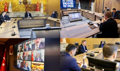 Aydoğdu Başkanlığında Değerlendirme Toplantısı Yapıldı