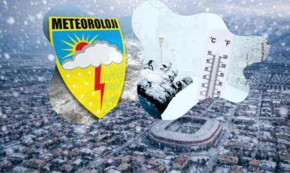 Erzincan İçin Kuvvetli Kar Yağışı Uyarısı