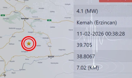 Erzincan Kemah’ta Yine Deprem: Bölge Halkı Tedirgin